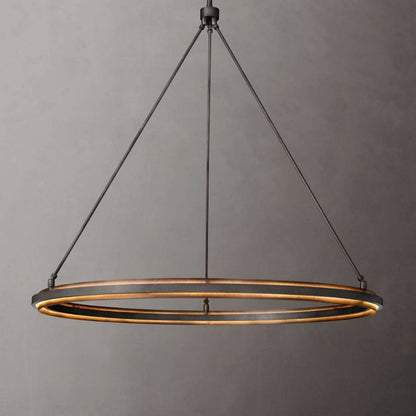 Peralta Forged Ambient Round Chandelier 48"