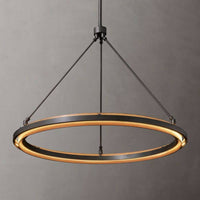 Peralta Shadow Glow Round Chandelier
