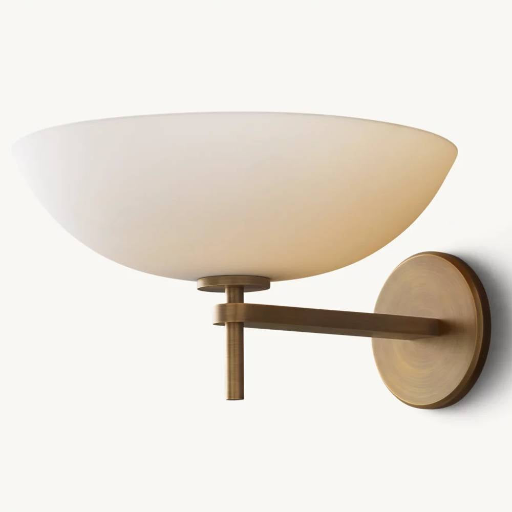 Vernet Porcelain Shade Wall Sconce