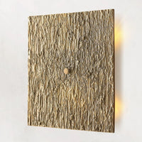 Vouvray Etched Metal Square Wall Sconce