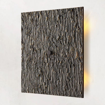 Vouvray Etched Metal Square Wall Sconce