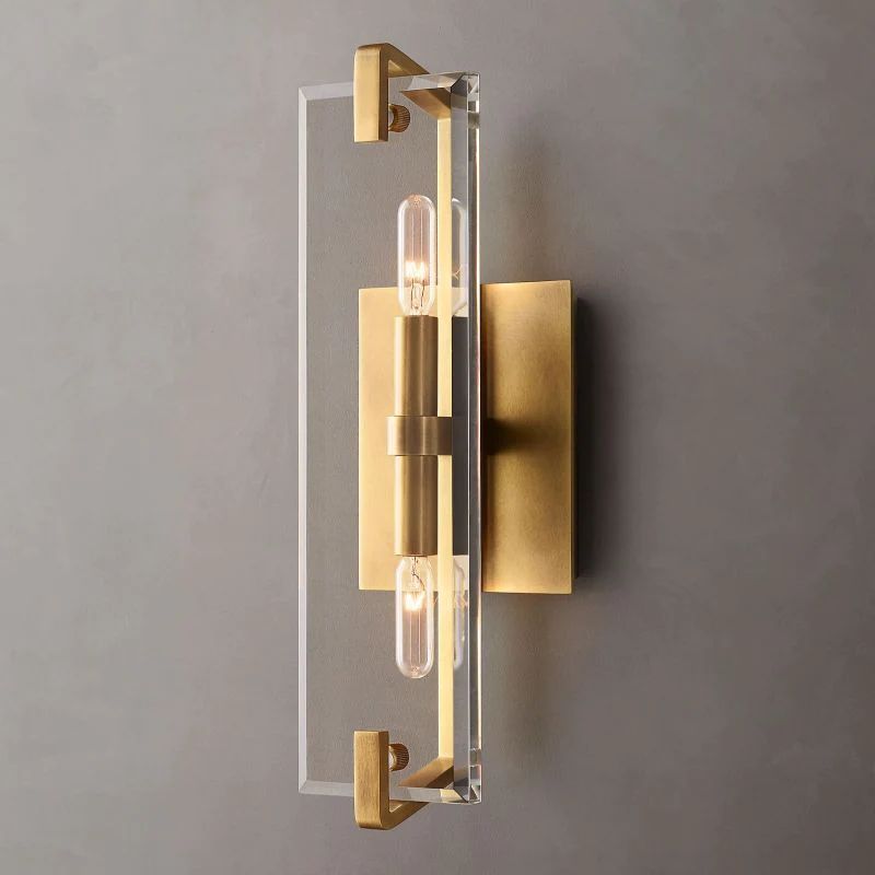 Marbuzet Beveled Hover Linear Wall Sconce
