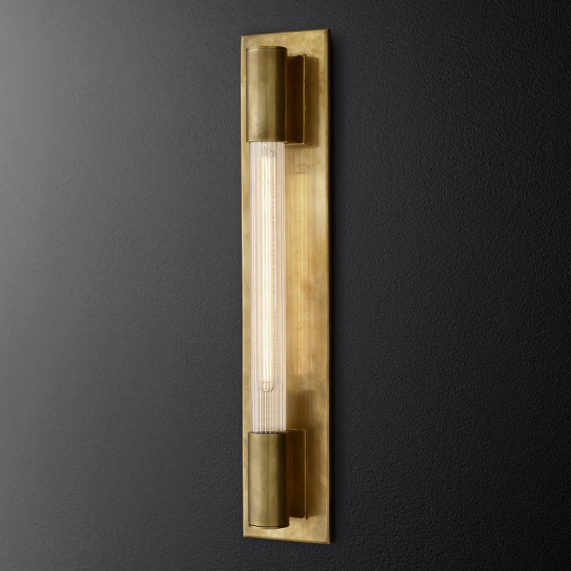 Fontanelle Vintage Glow Linear Wall Sconce