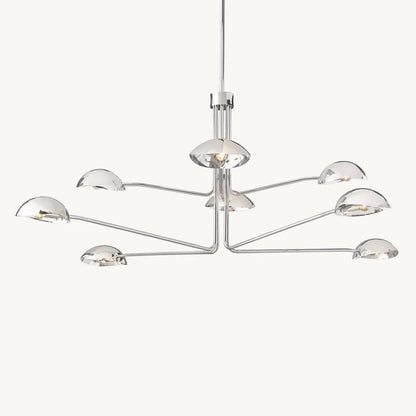 Convessi Sculpted Flow Round Chandelier 72"