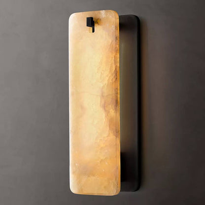 Calamette Striated Onyx Wall Sconce