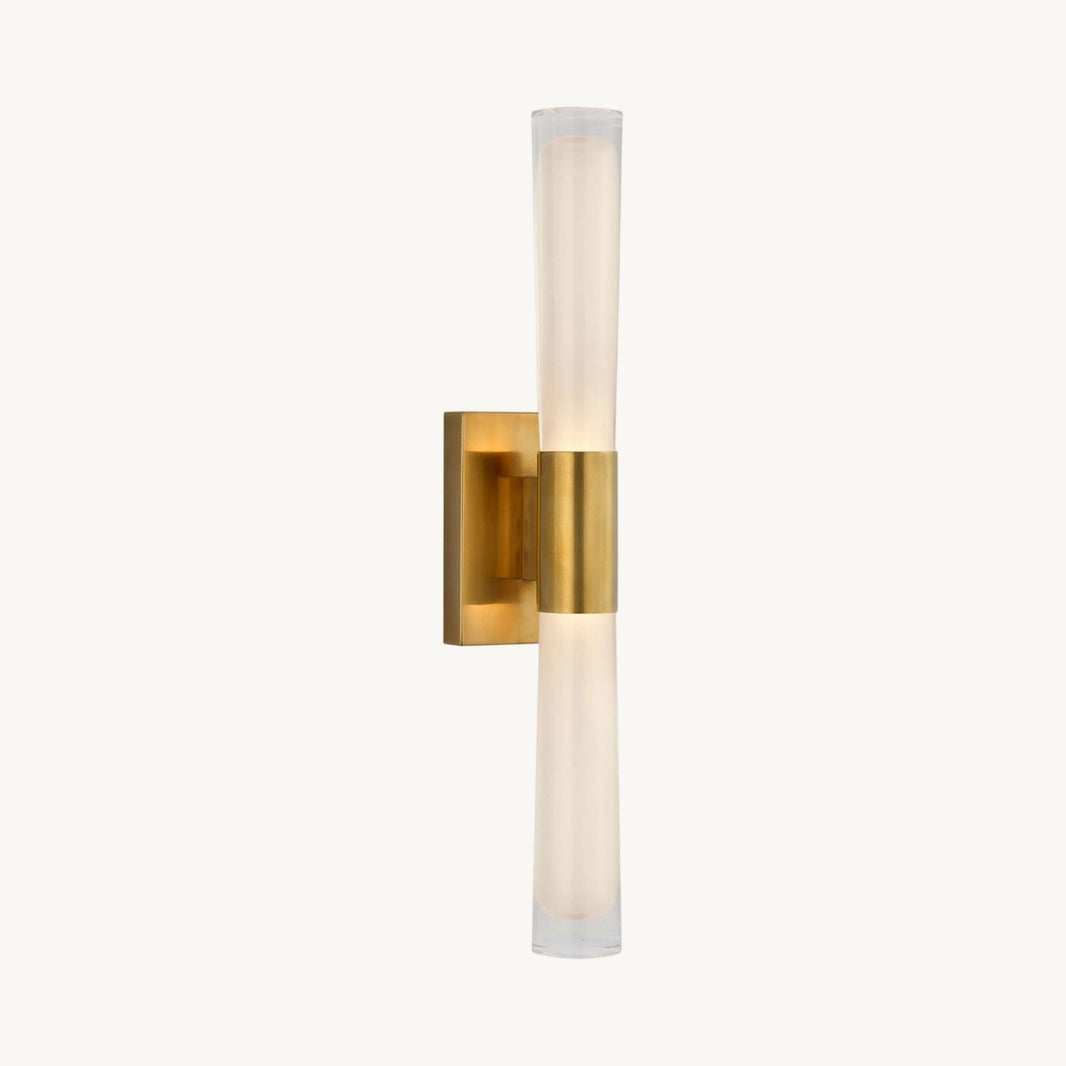 Brilora Etched Wave Wall Sconce