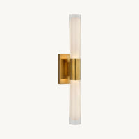 Brilora Etched Wave Wall Sconce