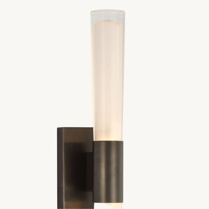 Brilora Etched Wave Wall Sconce
