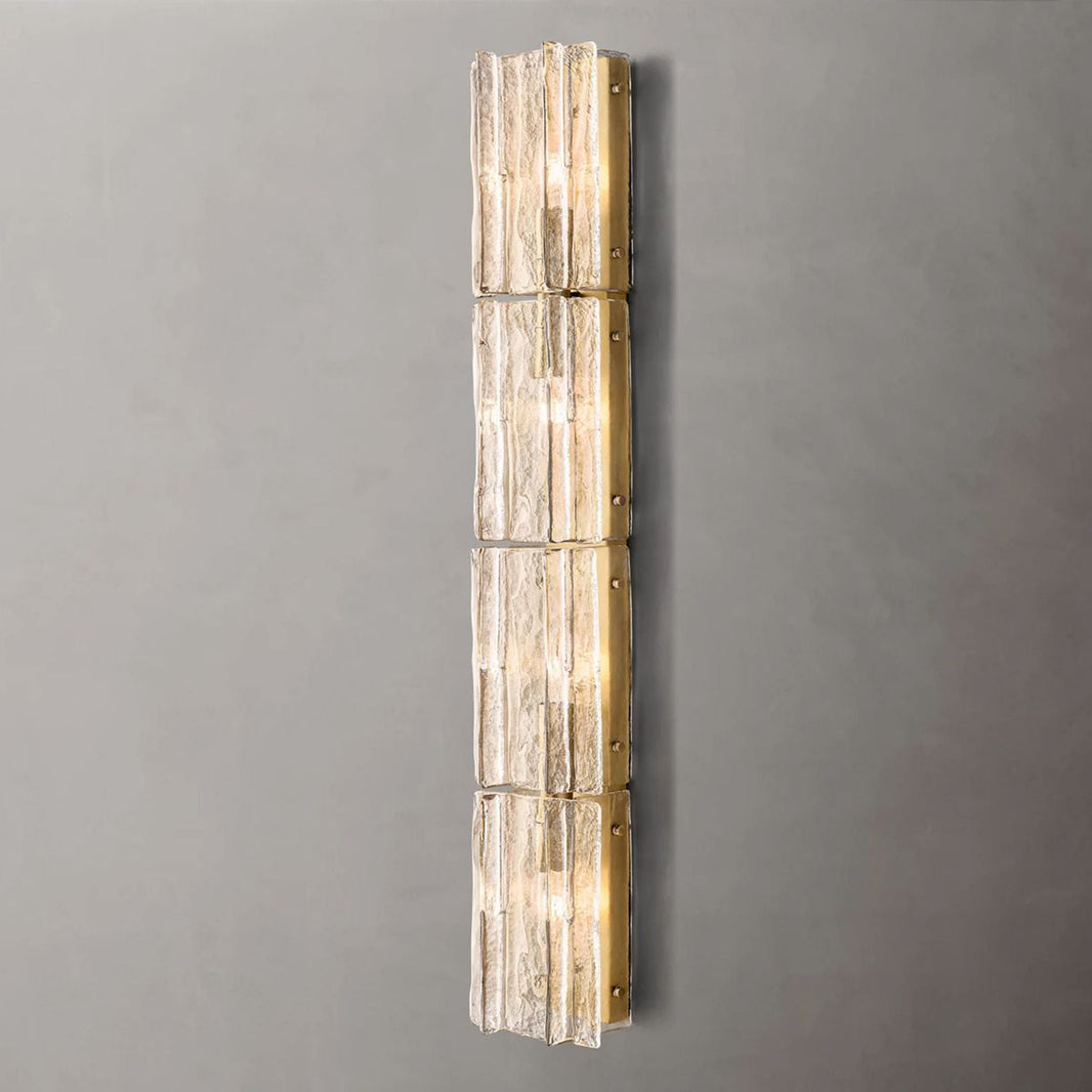 Lattice Module Glass Grand Wall Sconce