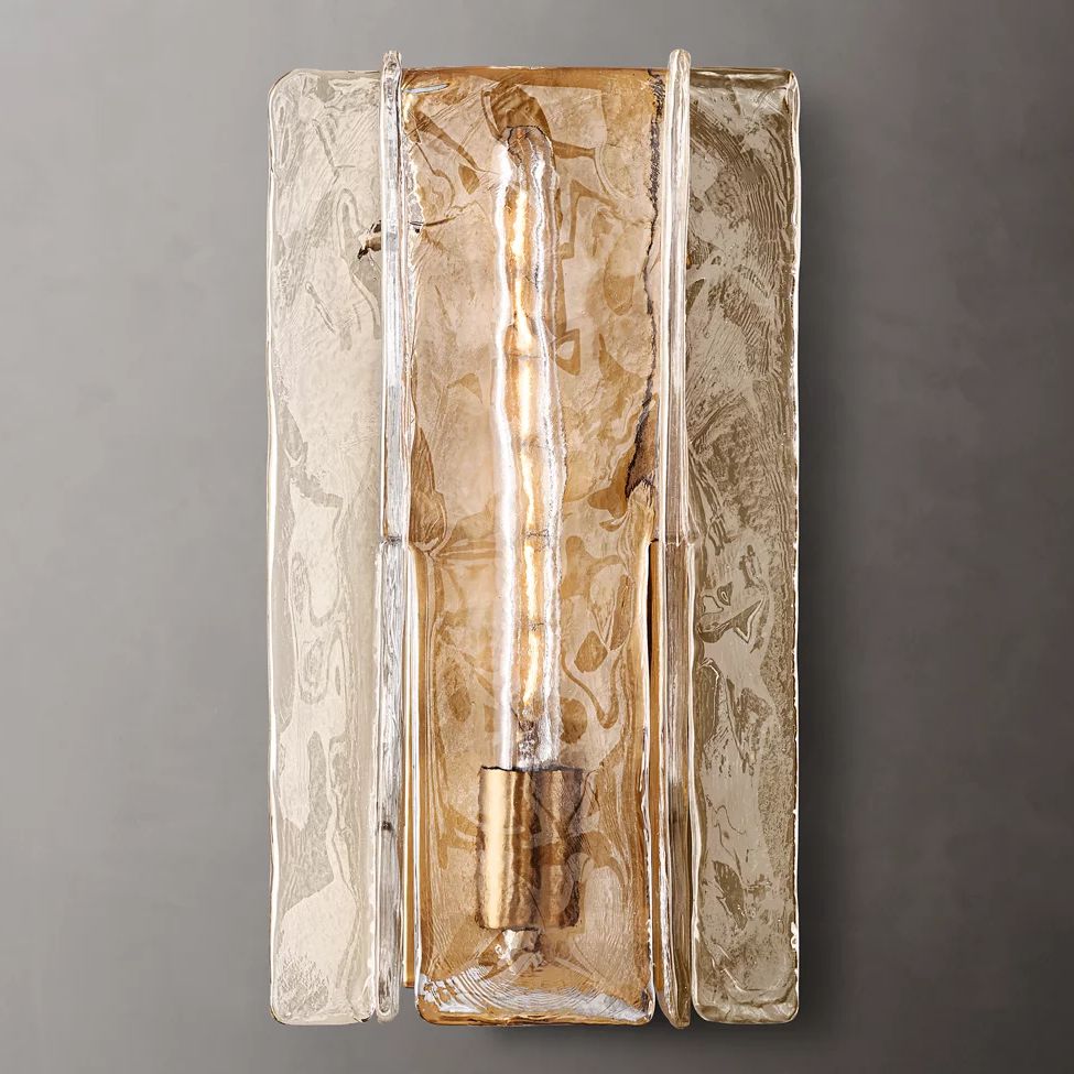 Lattice Module Glass Wall Sconce