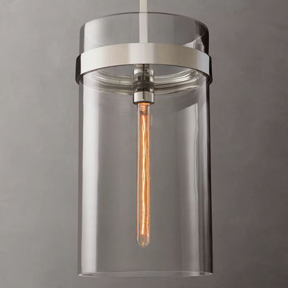 Ravelle Clear Glass Pendant Light