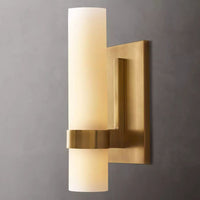 Ravelle Milk Glass Wall Sconce