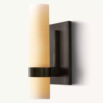 Ravelle Milk Glass Wall Sconce