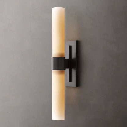 Ravelle Milk Glass Linear Wall Sconce