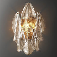 Petalia Stacked Glass Wall Sconce