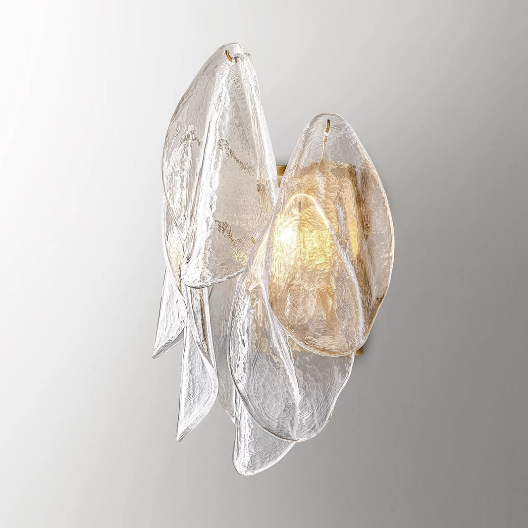Petalia Stacked Glass Wall Sconce