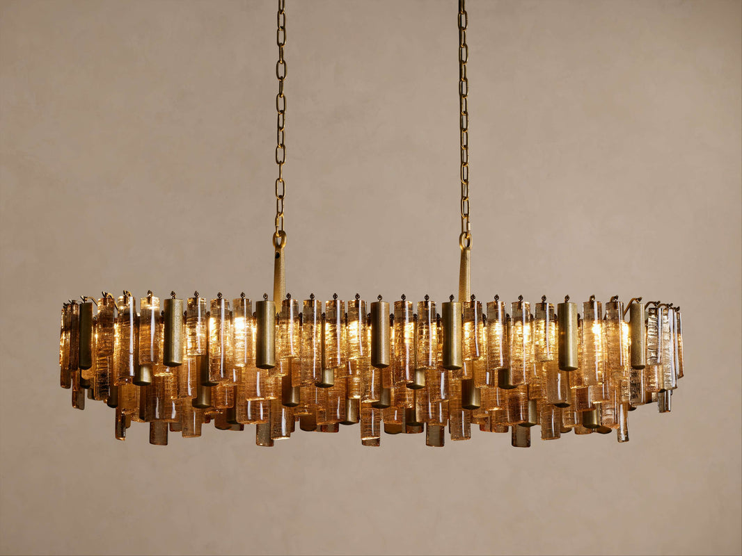 Neve Rhythm Column Linear Chandelier