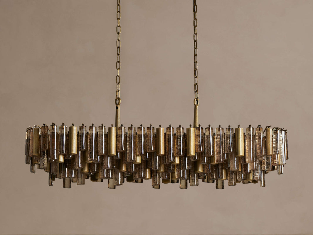 Neve Rhythm Column Linear Chandelier