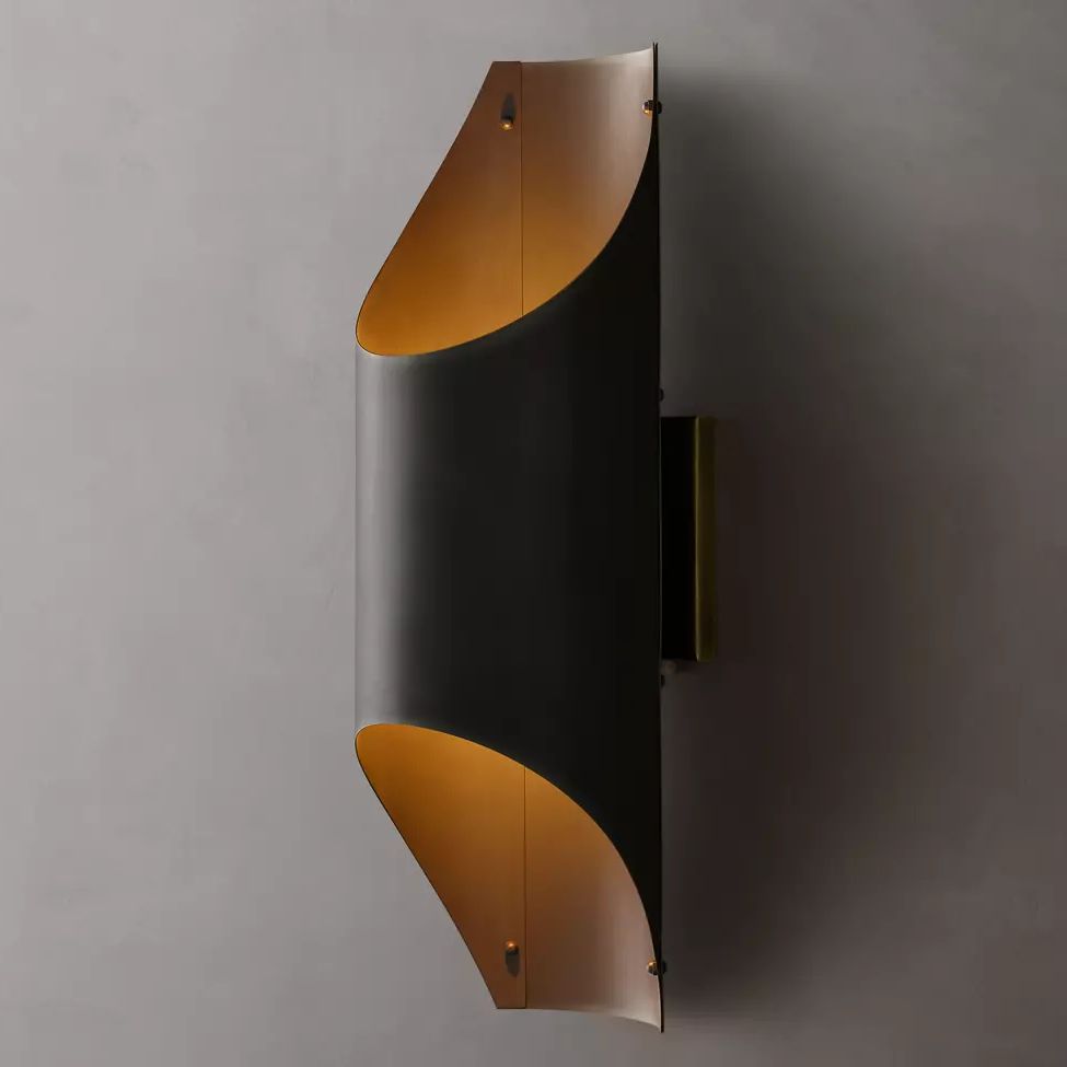 Cathedral Layered Curve Wall Sconce