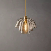 Blom Layered Glass Cloche Pendant Light
