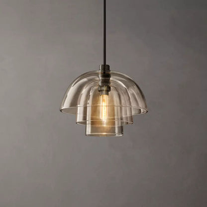 Blom Layered Glass Cloche Pendant Light