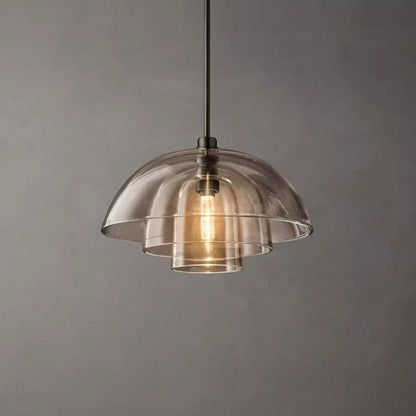 Blom Layered Glass Cloche Pendant Light