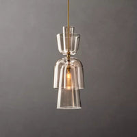 Blom Layered Glass Grand Flute Pendant Light