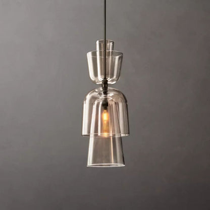 Blom Layered Glass Grand Flute Pendant Light