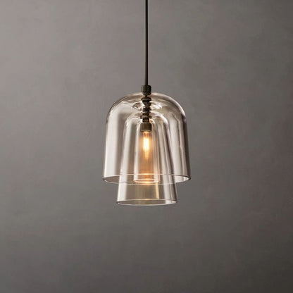 Blom Layered Glass Flute Pendant Light