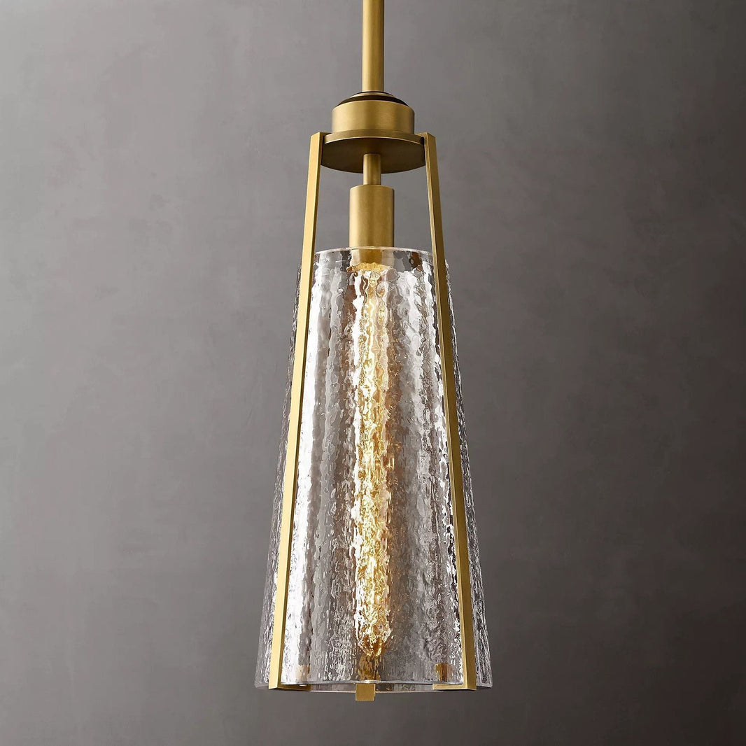 Arpege Glacial Funnel Pendant Light