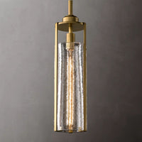 Arpege Glacial Cylinder Pendant Light