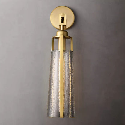 Arpege Glacial Funnel Wall Sconce