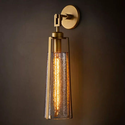 Arpege Glacial Funnel Wall Sconce