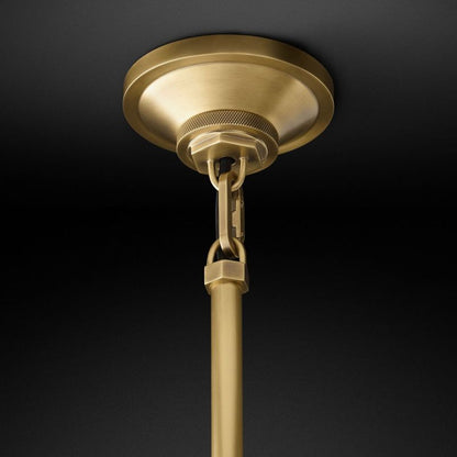 Machinist Metal Cloche Pendant Light