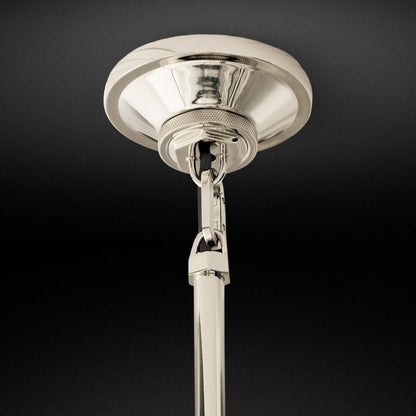 Machinist Metal Cloche Pendant Light