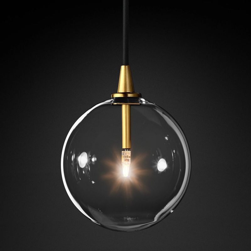 Lucelle Glass Globe Pendant Light