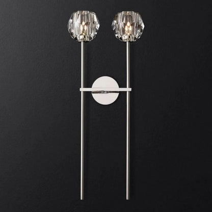 Boule De Radiant Crystal Grand Wall Sconce
