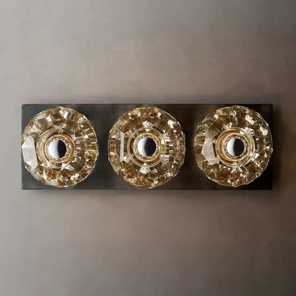 Boule De Radiant Crystal Linear Wall Sconce