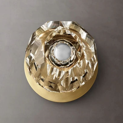Boule De Radiant Crystal Petite Wall Sconce