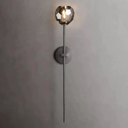 Boule De Radiant Crystal Grand Wall Sconce