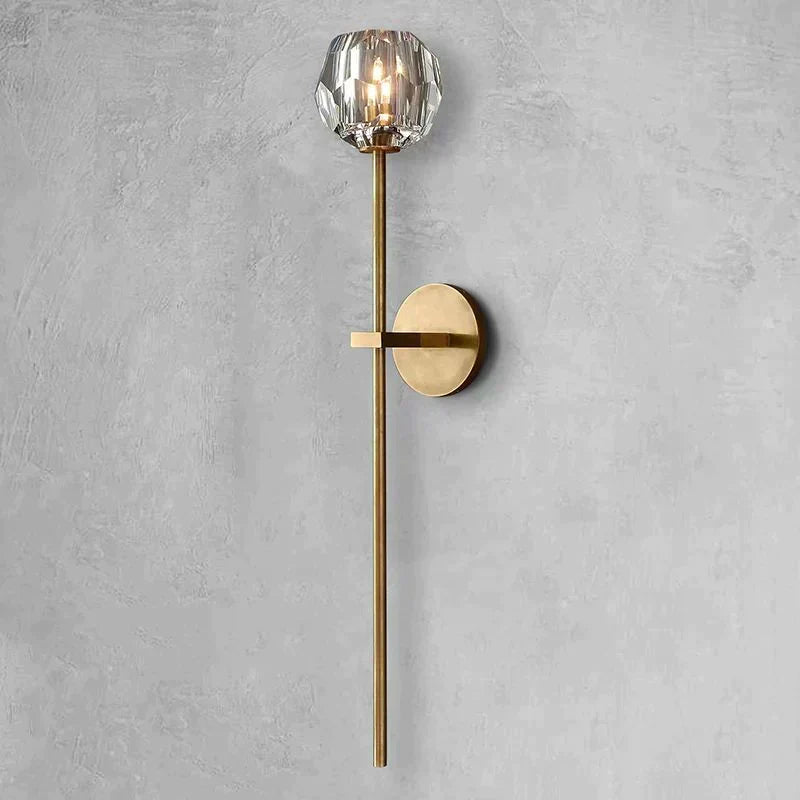 Boule De Radiant Crystal Grand Wall Sconce