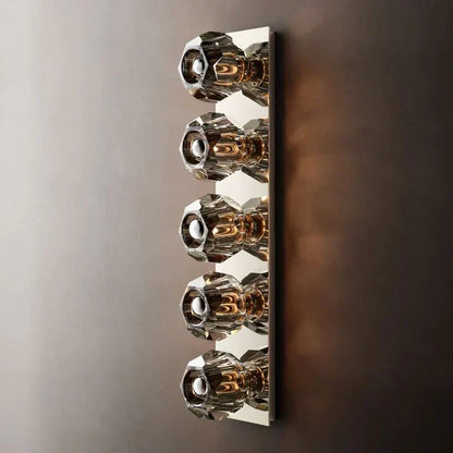 Boule De Radiant Crystal Linear Wall Sconce