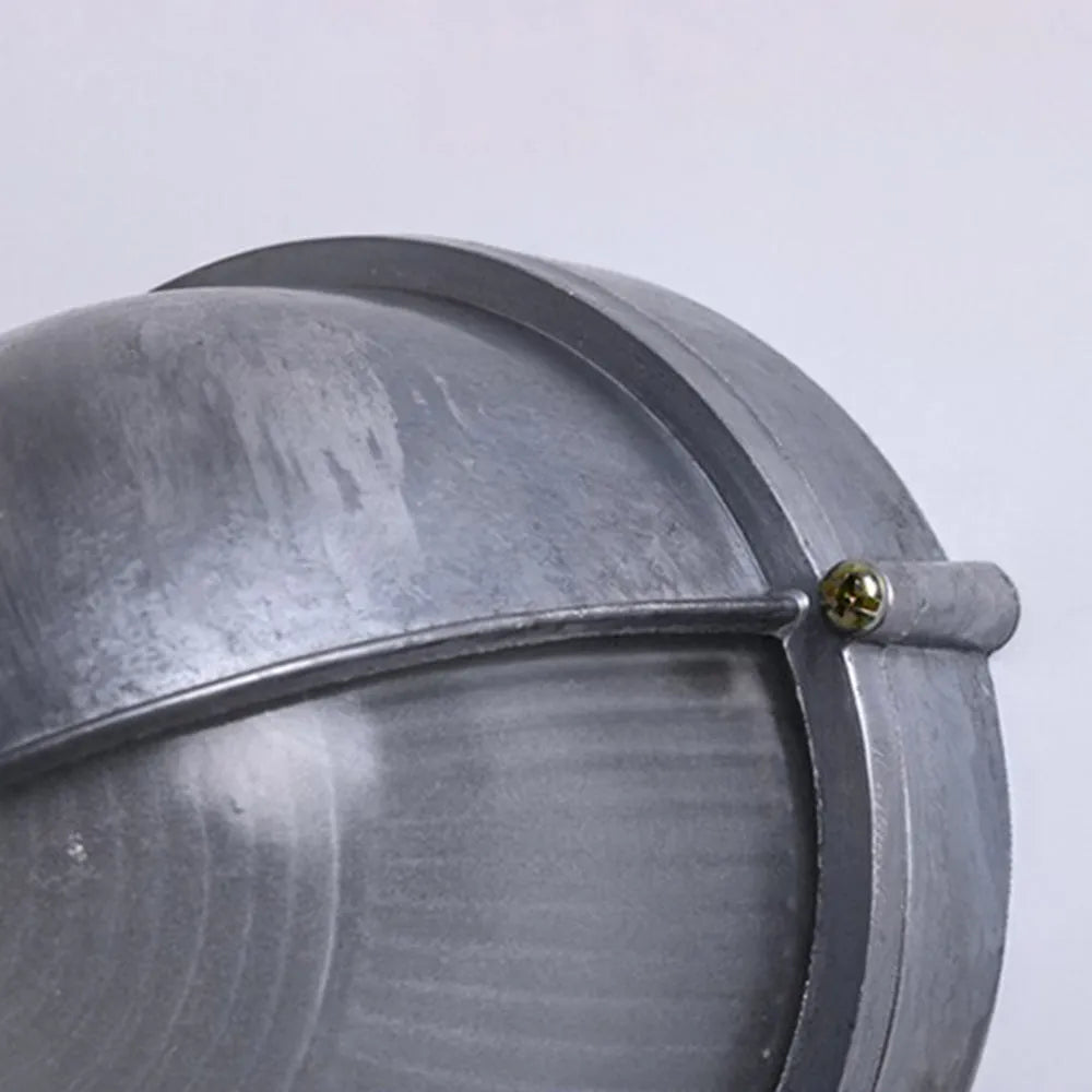 Modern Round Outdoor Wall Lamp