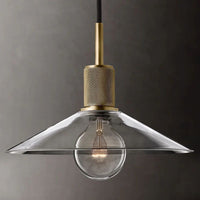 Utilitaire Glass Shade Pendant Light