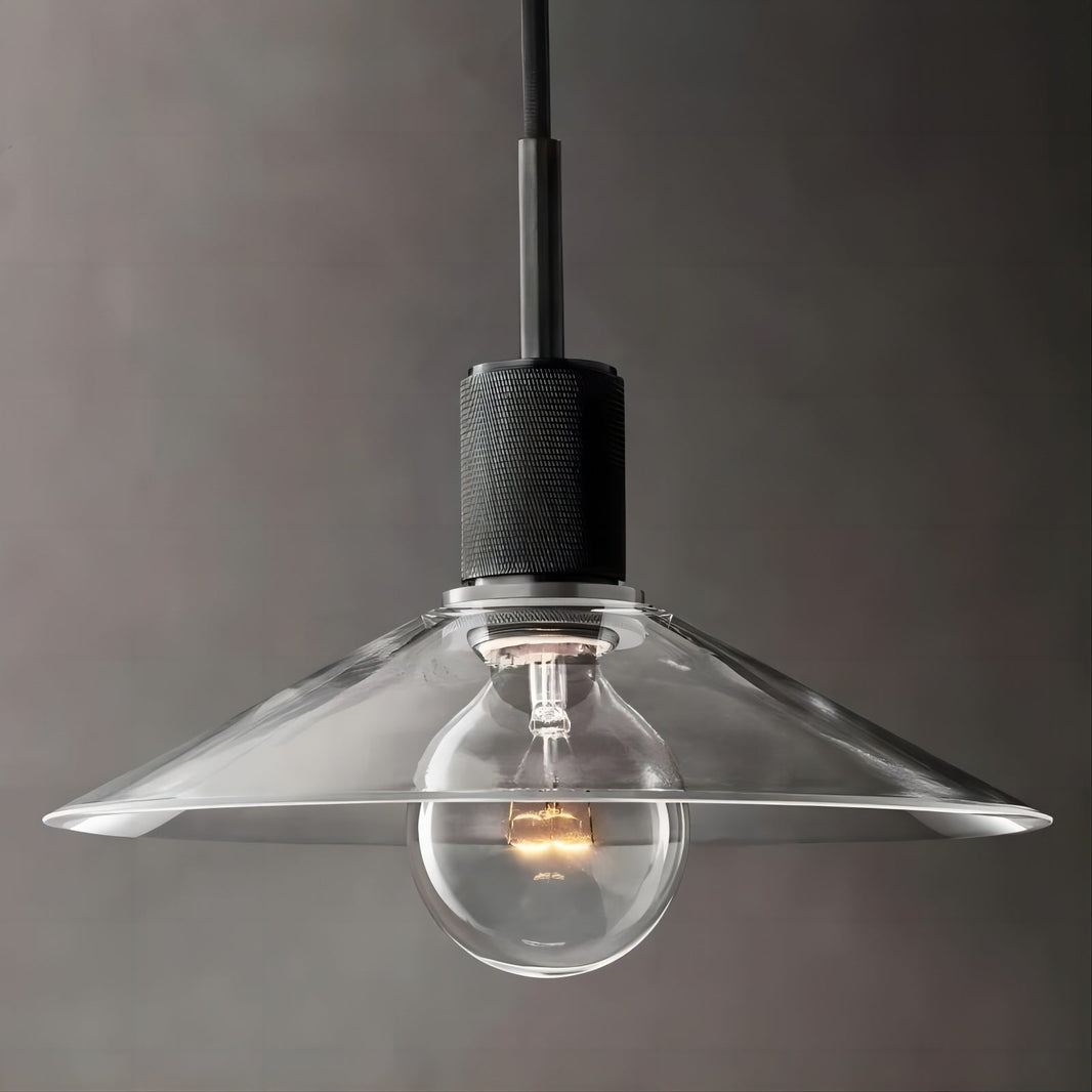 Utilitaire Glass Shade Pendant Light