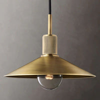 Utilitaire Metal Shade Pendant Light