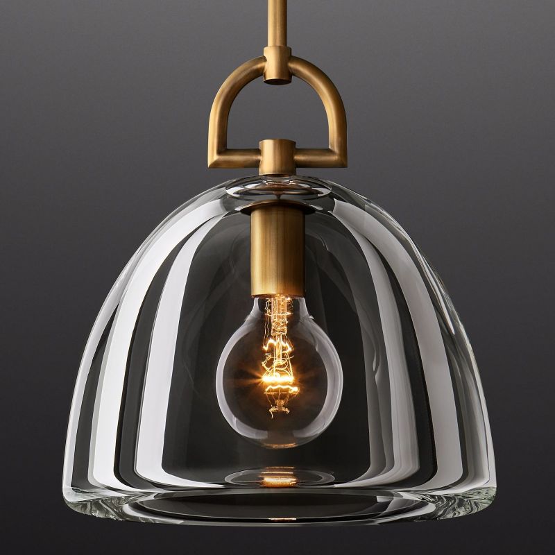 Botanist Crystal Dome Pendant Light