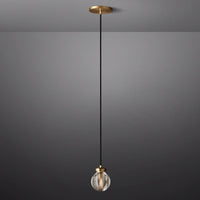 Pearl Carved Inciso Pendant Light