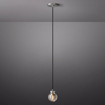 Pearl Carved Inciso Pendant Light