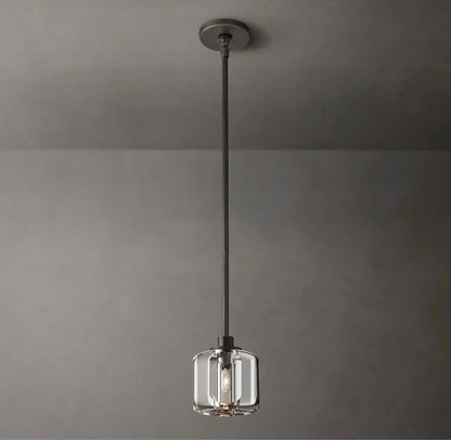 Demaret Sculpted Crystal Pendant Light